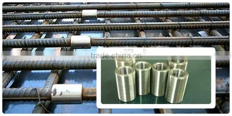 Competitive price rebar parallel thread rolling screw making machine