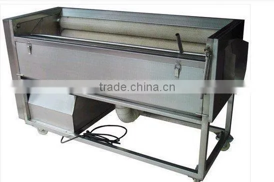 The new design of washing and peeling machine