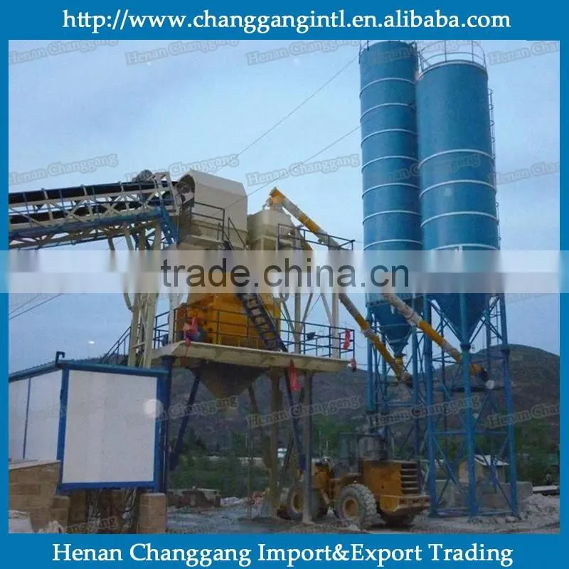 hot sale high production efficiency cement mortar mixing plant
