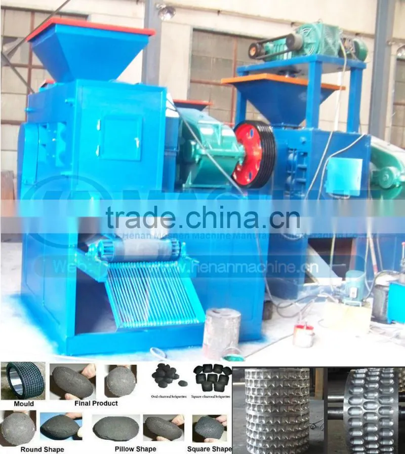 Well proportion wood charcoal briquette press machine product line