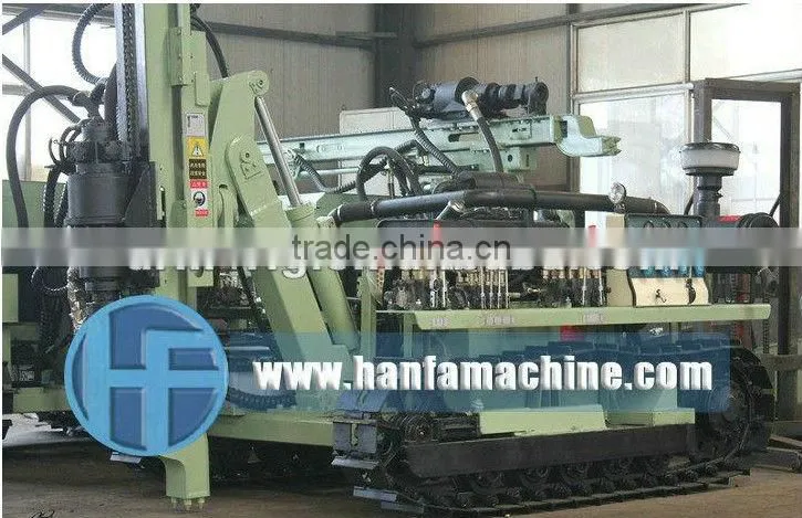 Blasting hole drilling!!! HF100YA2 Crawler DTH Blast Hole Drilling Rig