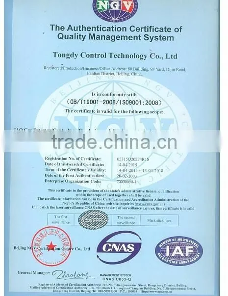 Factory Price Auto CO Alarm carbon monoxide detector
