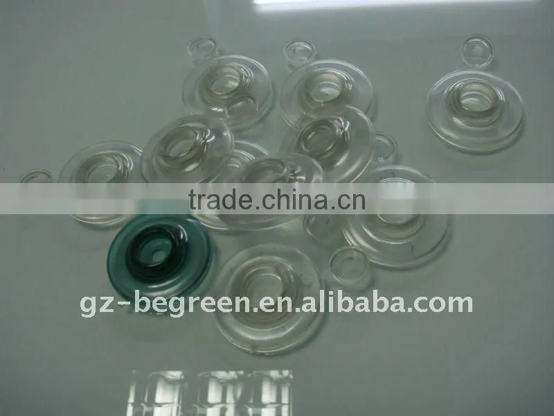 50mm PC waterproof cap, accessories for installation of polycarbonate sheet