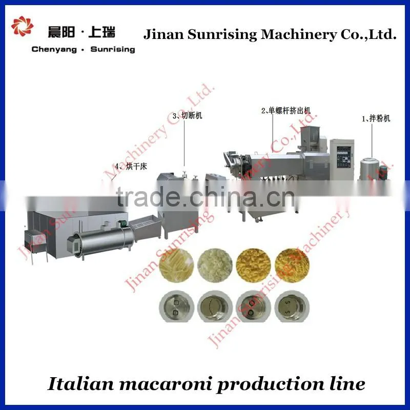 CY 80-120kg/h automatic pasta macaroni processing line