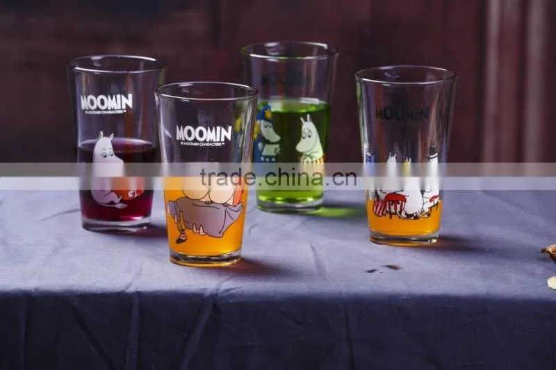 470ml clear glass cups glass beverage cup