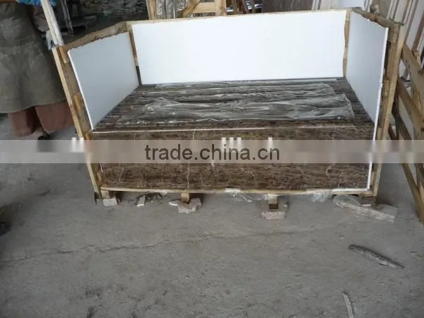indoor stone coffee brown modern marble stairs