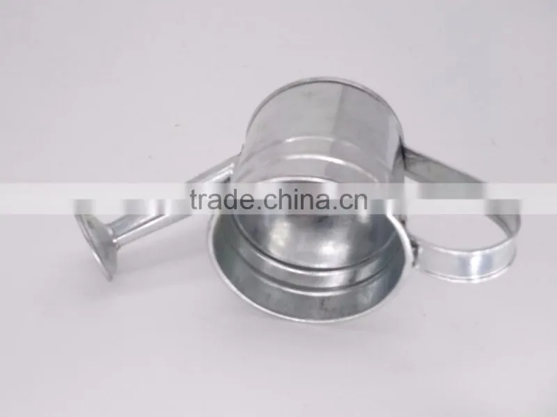good quality mini not coated indoor square metal flower pots and planters for home & garden deco