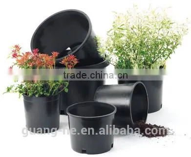 Biodegradable plastic garden plant pots