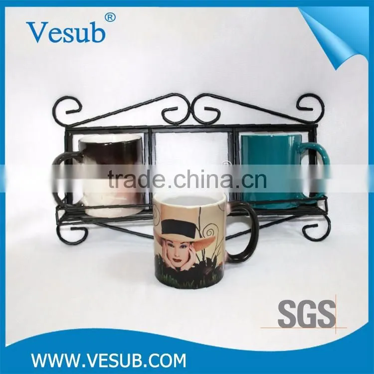China Supplier Top Selling Pottery Make Color Changing Mug With Handle