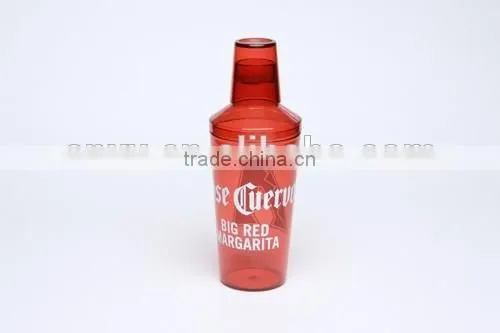 550ML PS material Cocktail Shaker