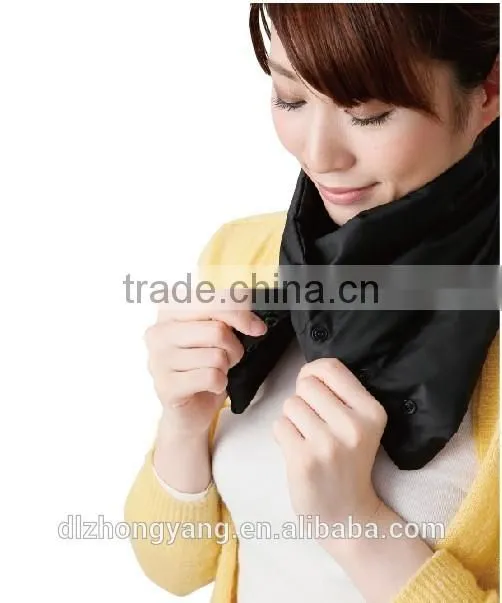 Feather down kids adult neckwear neck scarf knitting pattern neck warmer scarf