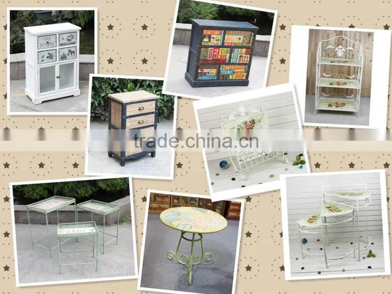 wooden shabby chic cabinet