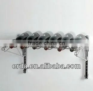 Ajustable Wall Mounted Wine Shelving for home or hotel