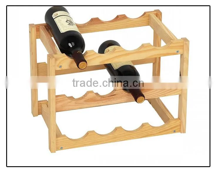 2016 high grade wood wine rack