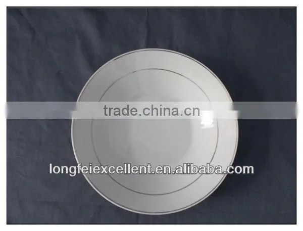 New-style porcelain plate Ceramic plate dinner plate China wholesale