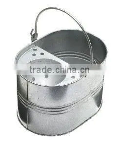 Galvanized steel plate Cleaning PAIL mop Bucket