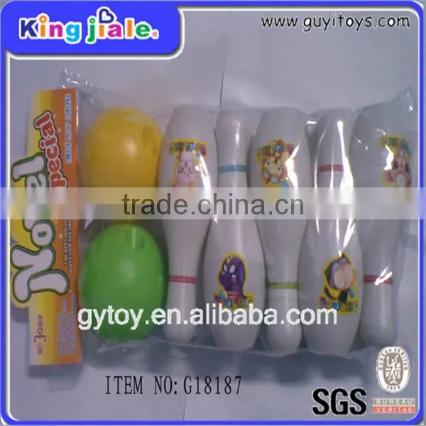 kids plastic bowling ball toy