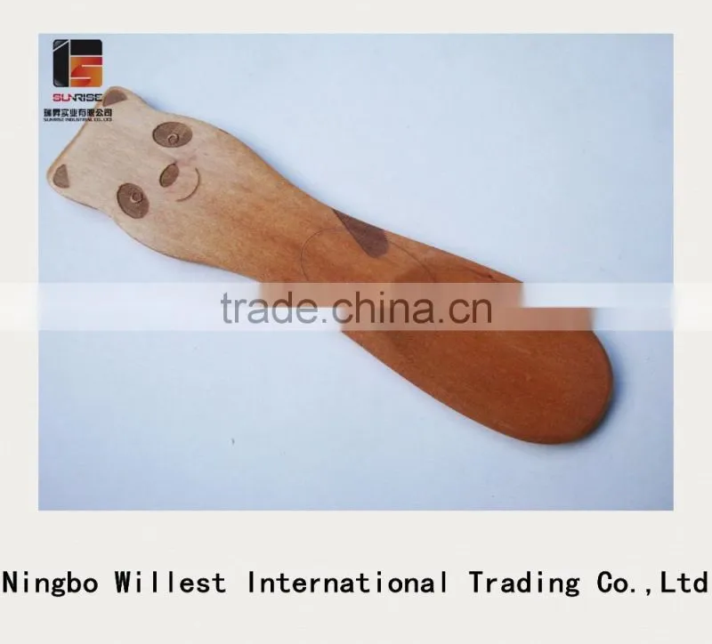 Profesional manufacture wooden lovely spoon, salt or spice kitchen spoons