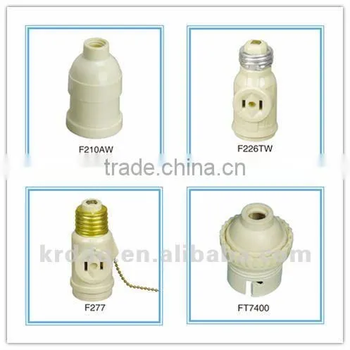 E26-E27 bakelite lamp holder adaptor/lamp socket converter