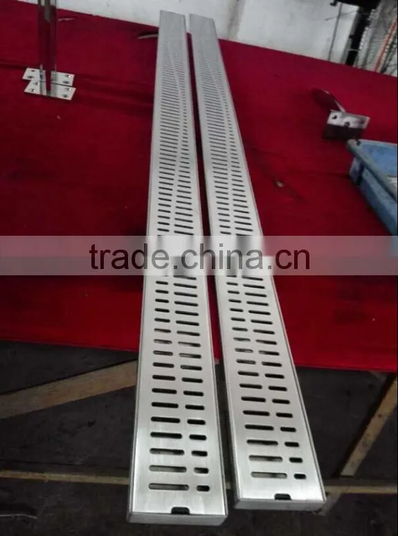 Stainless Steel S-shape Long Floor Drain/Flooring Grate
