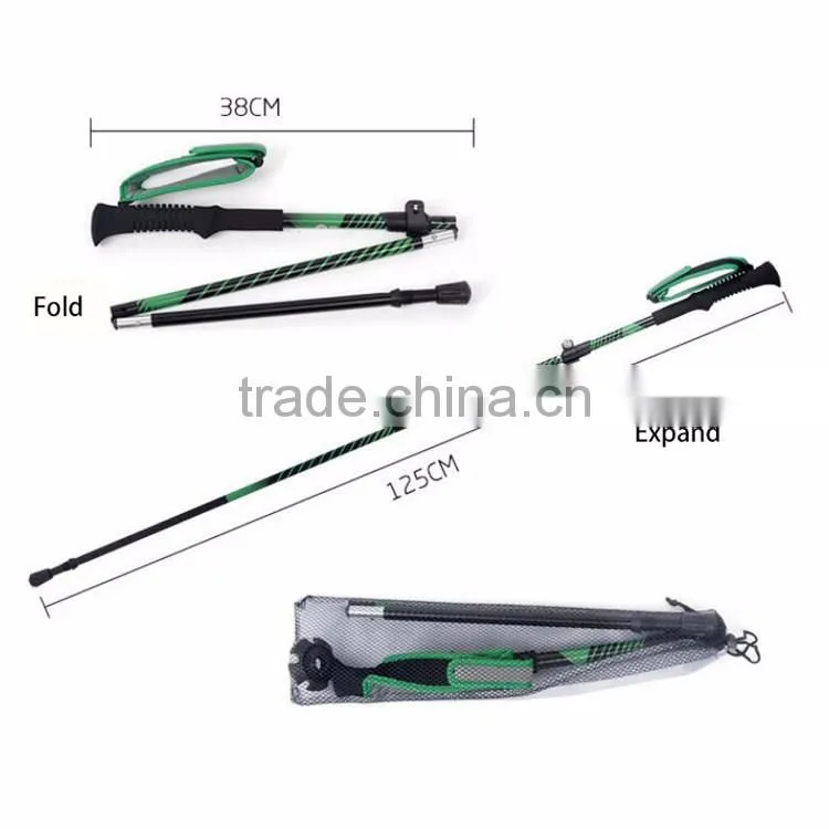 Outdoor Folding stool mountain walking Climbing stick