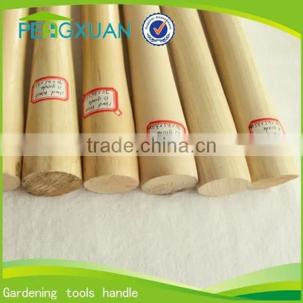 Cheap sell 75cm or 90cm wooden hoe handle to gardening used