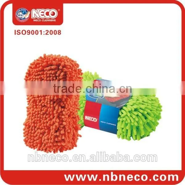 microfiber chenille sponge rubber bath balls