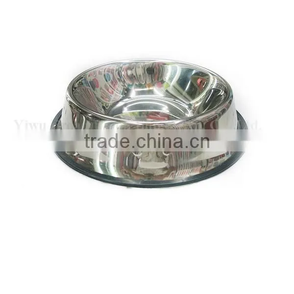 Full Stainless Steel Dog Food Bowl