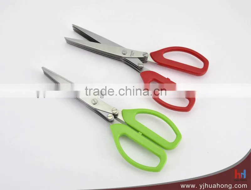 5 Blades Multi Purpose Kitchen Scissors,Herb Cutting Scissors,Multi Blade Scissors