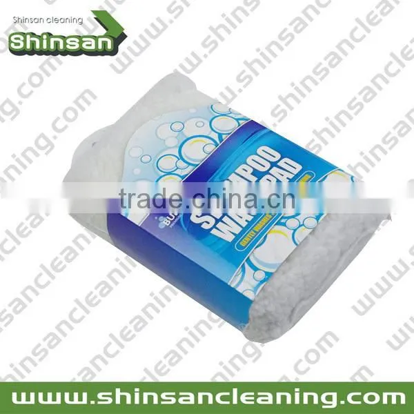 2015 synthetic wool wash pad/car sponge/washing sponge
