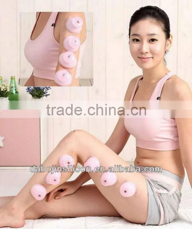 silicone vacuum cupping apparatus cupping therapy apparatus