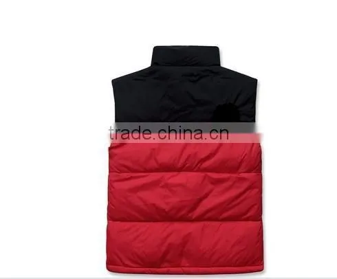 Men 2017 down jacket colete masculino waistcoat military veste homme winter fishing vest male sleeveless jacket clothing