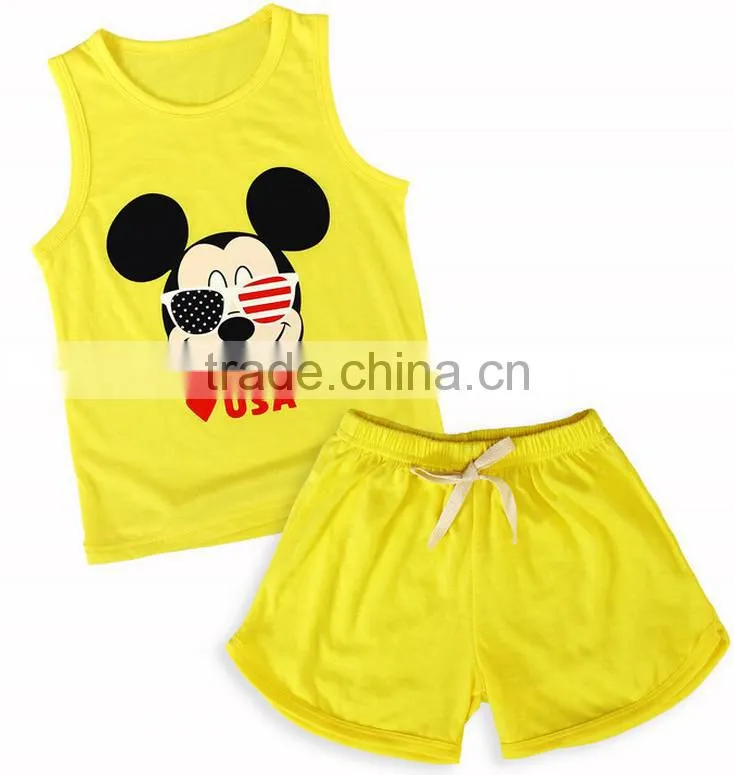 custom casual summer kids clothes girls dress children clothing little girls cotton summer dresses