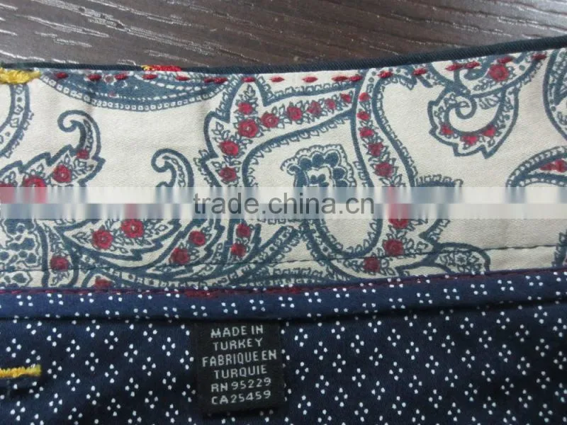 OEM new design fashionable High quality casual cotton elastic force shorts for men PS1375