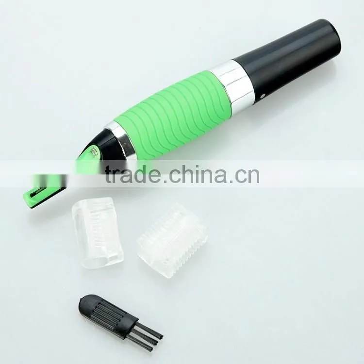 New Multifunction MicroT Personal Build In LED Light Hair Ear Eyebrow Sideburns Shaver Electric Nose Trimmer