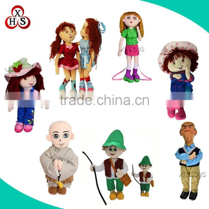 Soft stuffed plush baby rattle toys manufacture rattle toy for baby