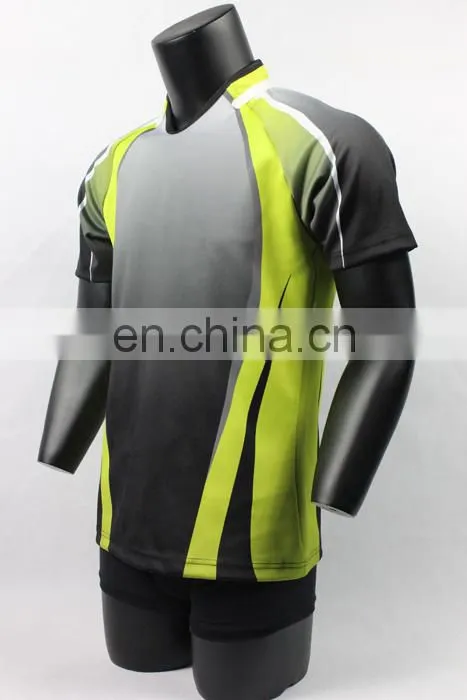 High quality durable tear resistance breathable rugby jerseys free custom