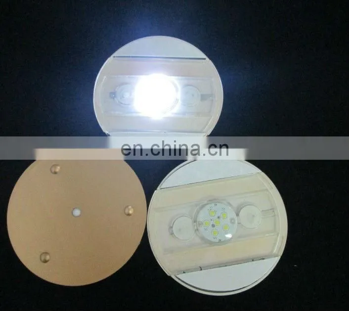 flashing led coaster light up pad bar accessories
