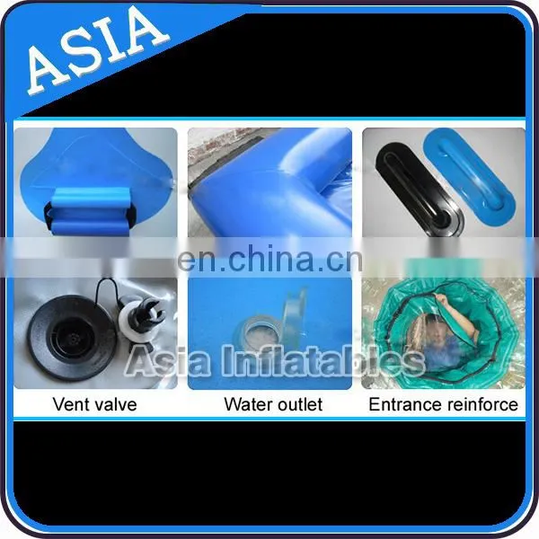 0.9mm PVC Tarpaulin Inflatable Rectangular Pool with Cover