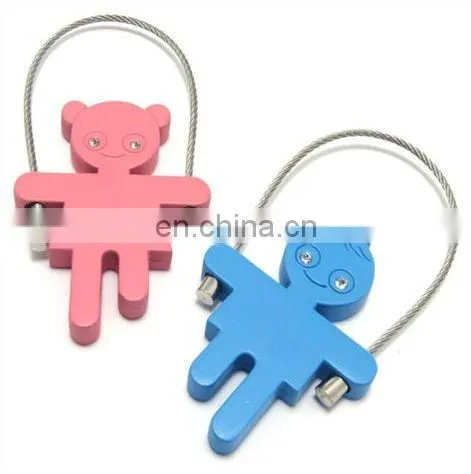 OX Lover Keychain, Zinc Alloy