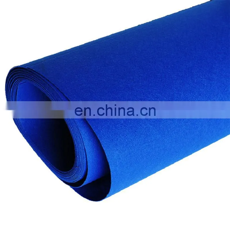 1mm 6mm thick needle punch felt polyester nonwoven colorful felt