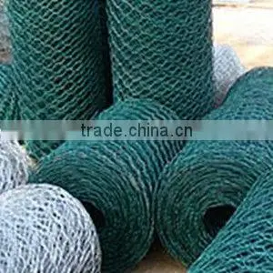 PVC coated/Galvanized Hexagonal Wire Netting/Mesh (factory)
