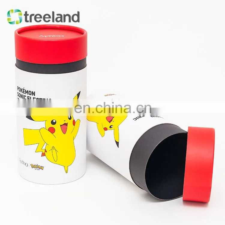 Good Quality Tooth Brush Round Paper Boxes Cylinder Packaging Tube