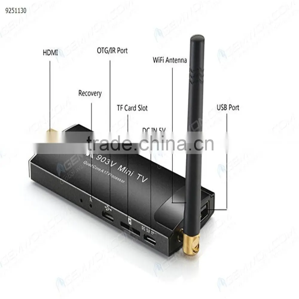 Best Price MK903V Smart TV Box Android 4.4 ,Antenna Intenna for WiFi