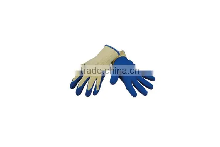 High Quality 21 Gauge Crinkle Latex Gloves With Design LG049