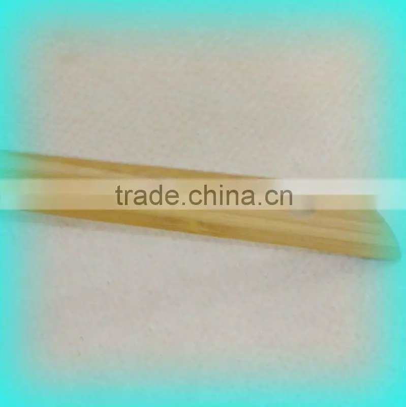 LING-25 natural luxury eco friendly bamboo hanger suits coats