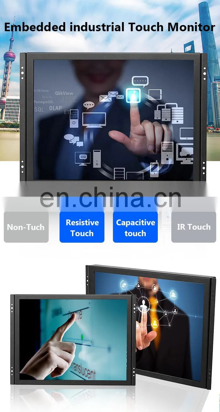 open frame 15 inch capacitive Touch screen usb tft Lcd Touch Screen Monitor display 15inch
