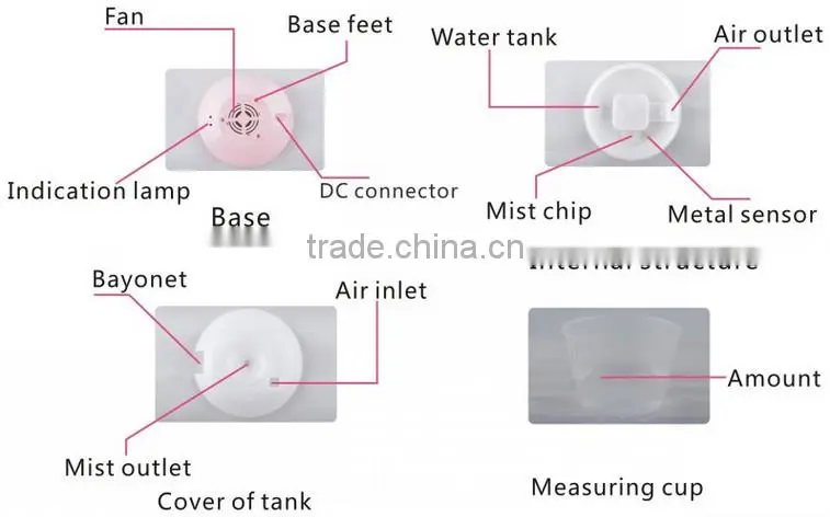 2015 new aroma diffuser aroma cleaner air freshener aroma humidifier