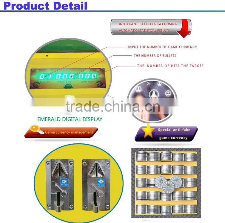 new invention 2016 entertainment game coin operated for children and adults