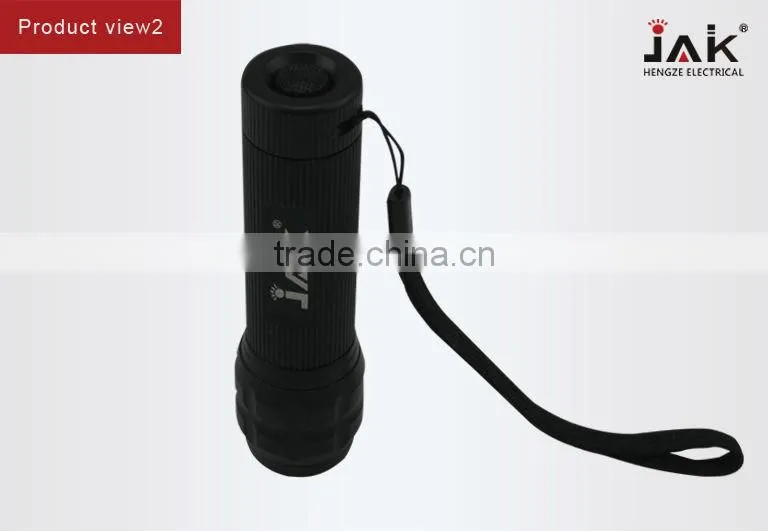 HF1209 1 W aluminium alloy mini led flashlight JAK Ninghai